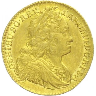 1 Ducat - Charles VI Breslau front