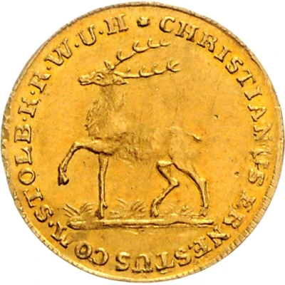 1 Ducat - Christian Ernest I front