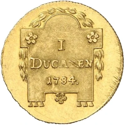 1 Ducat - Christian Frederick back