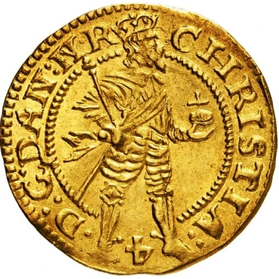 1 Ducat - Christian IV Hebræermønt front