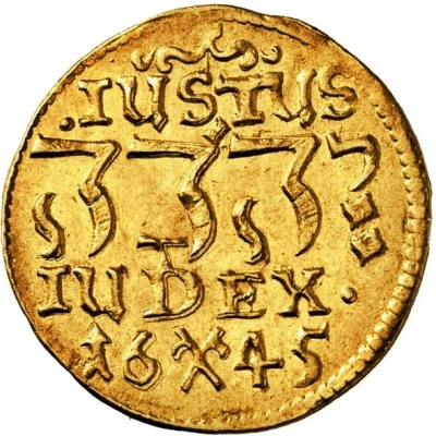 1 Ducat - Christian IV Hebræermønt back