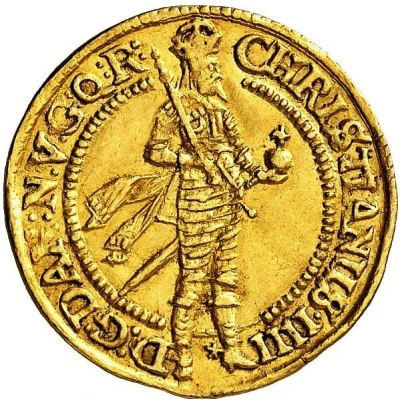 1 Ducat - Christian IV front