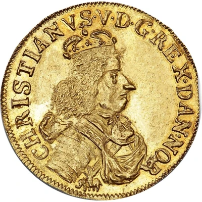 1 Ducat - Christian V front