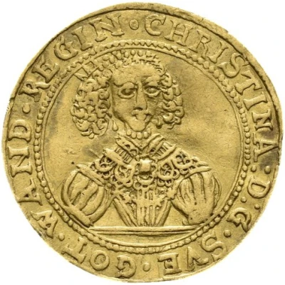 1 Ducat - Christina of Sweden ND front