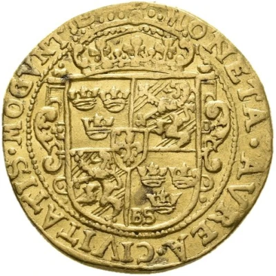 1 Ducat - Christina of Sweden ND back