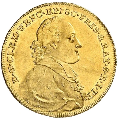 1 Ducat - Clemens Wenzeslaus of Sachsen front