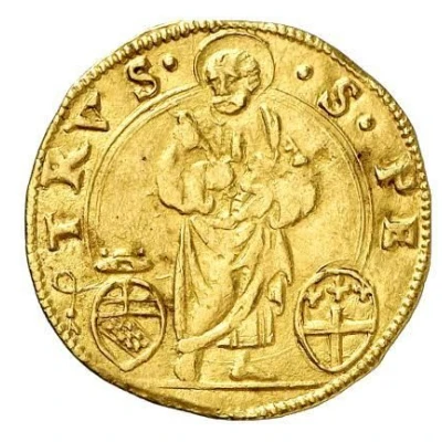 1 Ducat - Clement VII Anonimous ND back