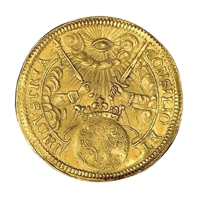 1 Ducat Coronation back