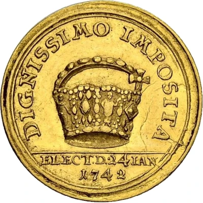 1 Ducat Coronation back