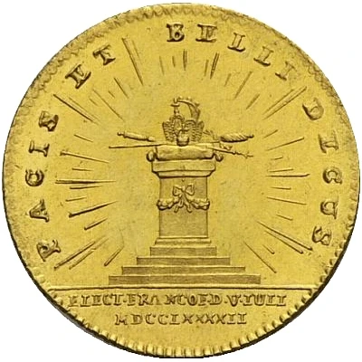 1 Ducat Coronation back