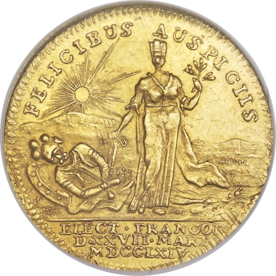 1 Ducat Coronation back