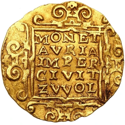 1 Ducat - Ferdinand II Five lines reverse back