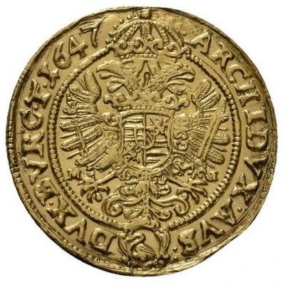 1 Ducat - Ferdinand III Breslau back