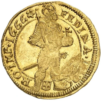 1 Ducat - Ferdinand III Date in legend front