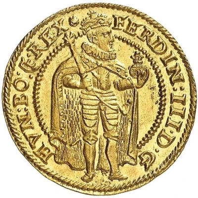 1 Ducat - Ferdinand III Glatz front