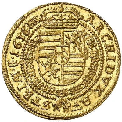 1 Ducat - Ferdinand III Glatz back