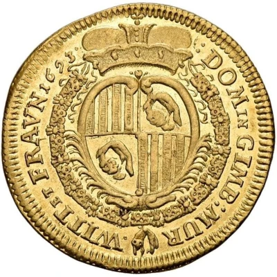 1 Ducat - Ferdinand William Eusebius back