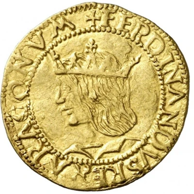 1 Ducat - Ferdinandus II small head ND front