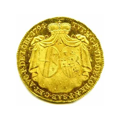 1 Ducat - Francis Joseph Maximillian back