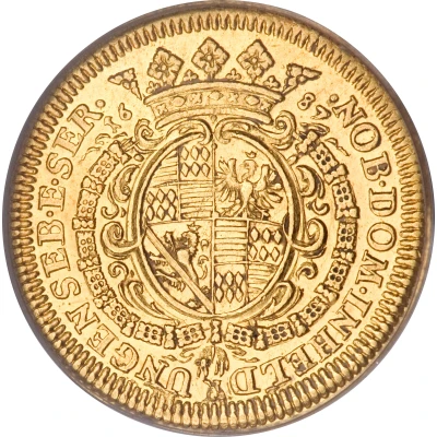 1 Ducat - Francis Maximilian and Henry Francis back