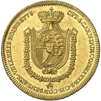 1 Ducat - Franz Josef I back