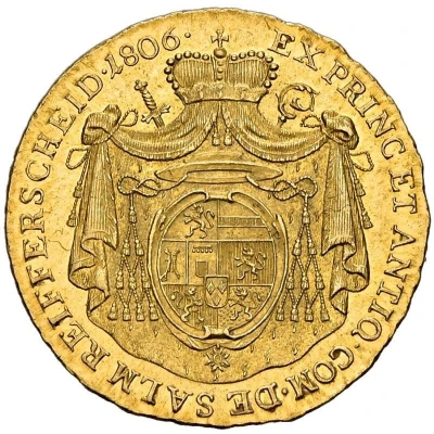 1 Ducat - Franz Xaver back