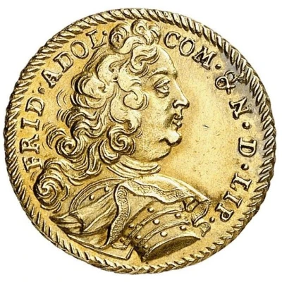 1 Ducat - Frederick Adolphus 43rd Birthday front