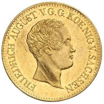 1 Ducat - Frederick August II front