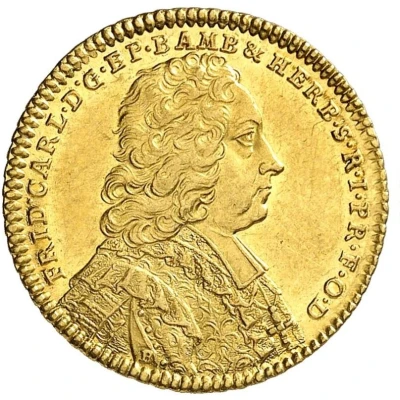 1 Ducat - Frederick Charles of Schörnborn front