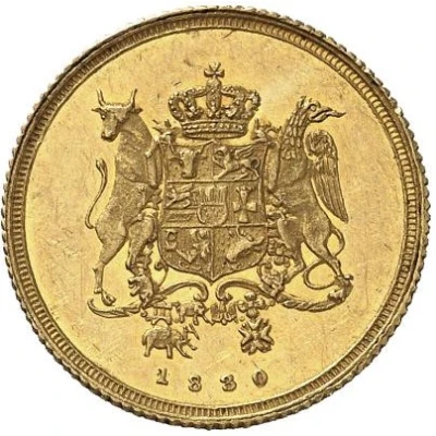 1 Ducat - Frederick Francis I back