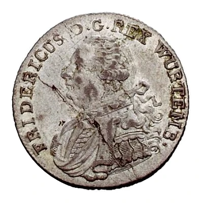 1 Ducat - Frederick I Silver pattern strike front