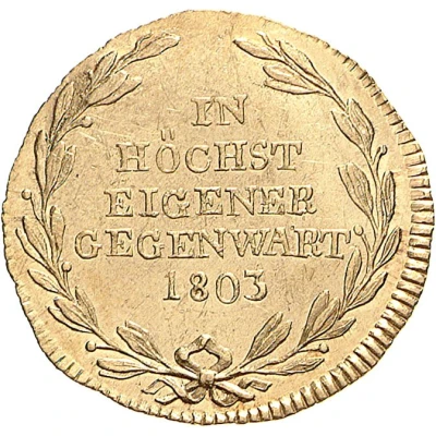 1 Ducat - Frederick II Mint visit back