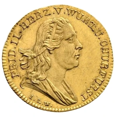 1 Ducat - Frederick II front