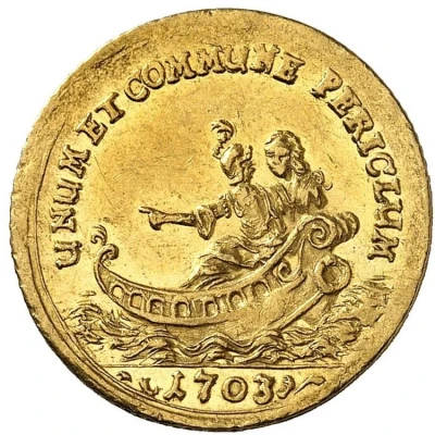 1 Ducat - Frederick William back