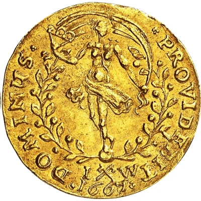 1 Ducat - Frederik III back