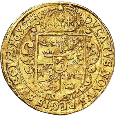 1 Ducat - Gustav Adolph II back