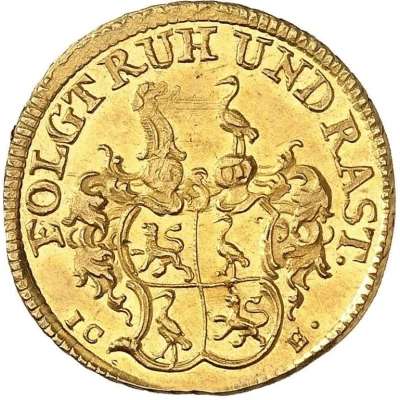 1 Ducat - Henry XII Peace of Hubertusburg back