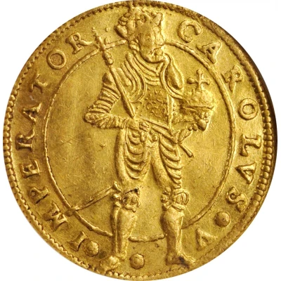 1 Ducat - Immobilization in the name of Charles V front