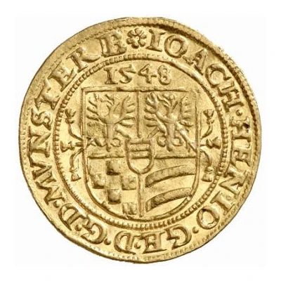 1 Ducat - Joachim, Henry II, John and George II front