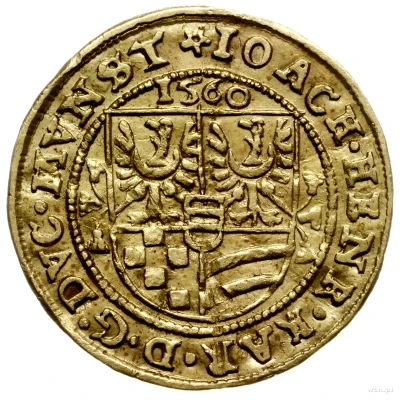 1 Ducat - Joachim, Henry III and Charles II front