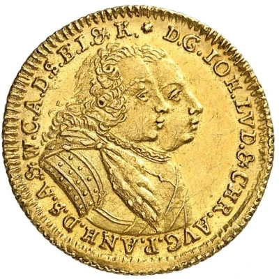 1 Ducat - John Louis and Christian August front