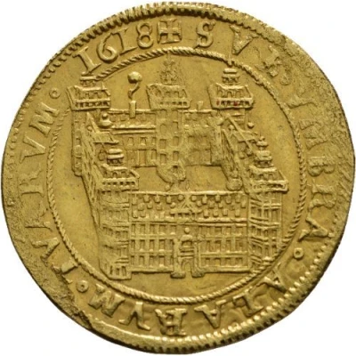 1 Ducat - John Schweickhardt of Kronberg Aschaffenburg castle back