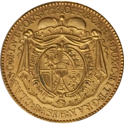 1 Ducat - Josef Johann Adam back