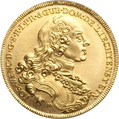 1 Ducat - Josef Wenzel I front