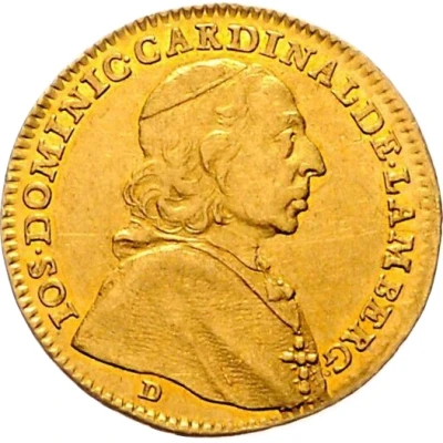 1 Ducat - Joseph Dominicus of Lamberg front