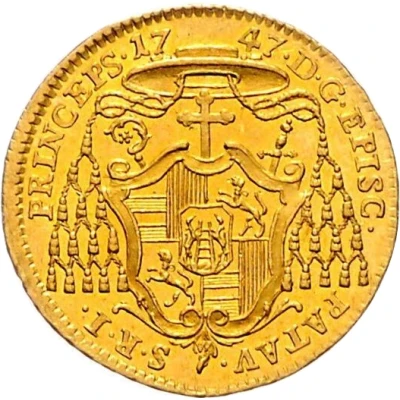 1 Ducat - Joseph Dominicus of Lamberg back