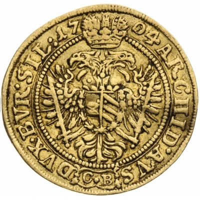 1 Ducat - Leopold I Brieg back