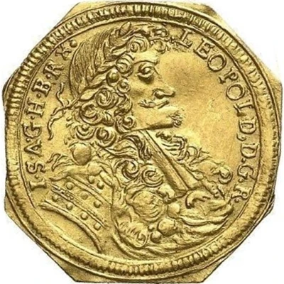 1 Ducat - Leopold I front