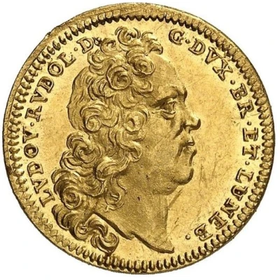 1 Ducat - Louis Rudolph front