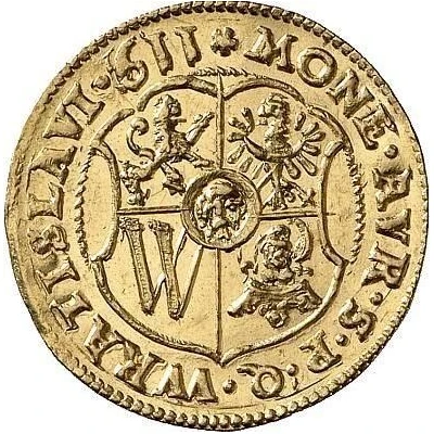 1 Ducat - Matthias II back